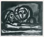 Rouault, Georges , Miseria e guerra, XLVIII - Au pressoir, le raisin fut foul&eacute;