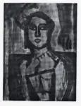Rouault, Georges , Busto di Donna