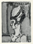 Rouault, Georges , Testa di donna , Testa di donna -