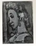 Rouault, Georges , Testa di donna di profilo