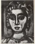 Rouault, Georges , Ritratto femminile