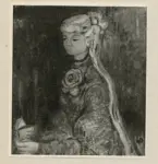 Roux, Vincent , Ragazza con rosa