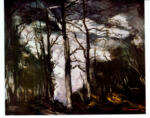 Vlaminck, Maurice , Orange dans le Foret