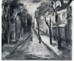 Vlaminck, Maurice , Scène de Village