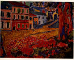 Vlaminck, Maurice , Rue à Marly Le Roi