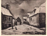 Vlaminck, Maurice , Dorf im Schnee