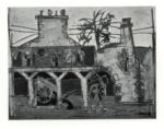 Venard, Claude , Corte dell'Hotel a Point Croix, Bretagna -