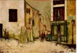 Utrillo, Maurice , A' la belle Gabrielle
