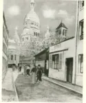 Utrillo, Maurice , Sacr&eacute;-Coeur a Montmartre