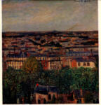 Utrillo, Maurice , Veduta da Montmartre