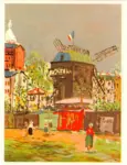 Utrillo, Maurice , Le Moulin de la Galette