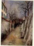 Utrillo, Maurice , La rue St. Vincent