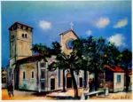 Utrillo, Maurice , Eglise de Provence