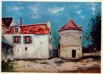 Utrillo, Maurice , Ancien domaine de Gabrielle d'Estr&eacute;e