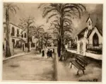 Utrillo, Maurice , Eglise anglicaine &agrave; My&egrave;res