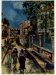 Utrillo, Maurice , Donne in strada