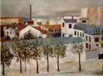Utrillo, Maurice , Vue de Paris