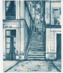 Utrillo, Maurice , L'escalier du passage Cottin à Montmartre