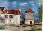 Utrillo, Maurice , Ancien domaine de Gabrielle D'Estr&egrave;es
