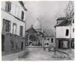 Utrillo, Maurice , Eglise Saint Pierre et Sacre Coeur