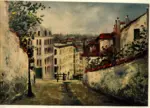 Utrillo, Maurice , Rue Mont Cenis