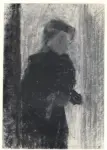 Vuillard, Edouard , Madame Vuillard &agrave; la Porte