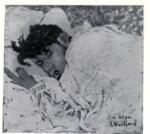 Vuillard, Edouard , Cipa Godebski au lit