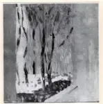 Vuillard, Edouard , Vue de fenêtre