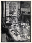 Anonimo , Vuillard, Edouard - sec. XX - Das Speisezimmer in der Due de Calais