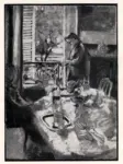 Vuillard, Edouard , Das Speisezimmer in der Due de Calais