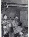 Vuillard, Edouard , Femme assise dans un int&eacute;rieur
