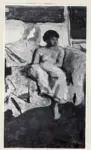 Vuillard, Edouard , Jeune Fille Nue sur un Canap&eacute;