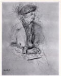 Vuillard, Edouard , Portrait d'une femme -