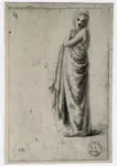 Canova, Antonio , Studio di figura di donna