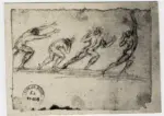 Canova, Antonio , Studio per una figura maschile in movimento