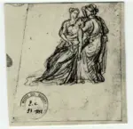 Canova, Antonio , Studio per scultura sacra