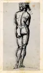 Canova, Antonio , Nudo di schiena