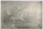 Canova, Antonio , Studio di nudo maschile per una statua