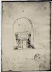 Canova, Antonio , Studio di monumento per Papa Clemente XIV