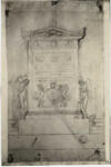 Canova, Antonio , Progetto per monumento funebre
