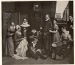 Begas, Oskar , Die familie Begas