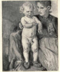 Corinth, Lovis , Mutter und Kind