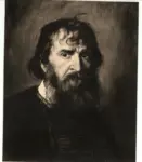 von Defregger, Franz , Tiroler Bauernkopf