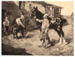 Von Diez, Wilhelm , Uomo e cavallo