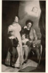 Georgi, Friedrich Otto , Familienbildnis des kunstlers