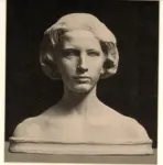 Georgii, Theodor , Madchenbuste