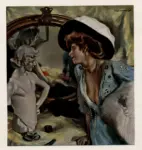 Habermann, Hugo , Ritratto di donna