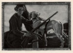 Herterich, Ludwig , - ritratto di cacciatore con cane