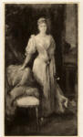 Kaulbach, F.A. von , Ritratto di giovanne donna in abiti nobili