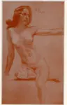 Klinger, Max , Nudo di giovane donna